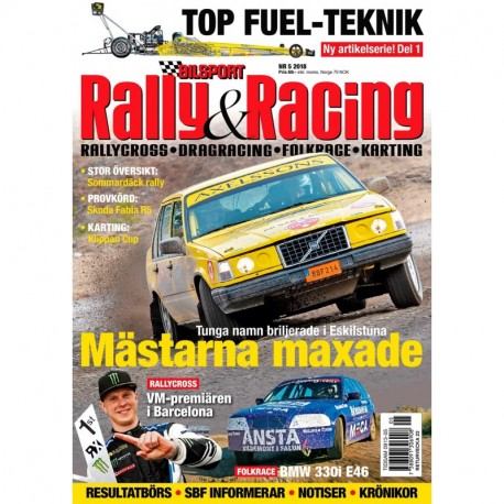 Bilsport Rally & Racing nr 5 2018