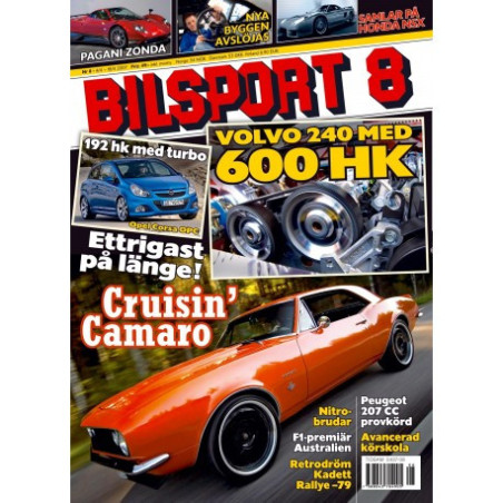 Bilsport nr 8 2007