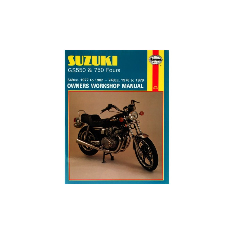 Suzuki GS550 1977 - 1982  & GS750 Fours 1976 - 1979