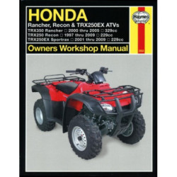 Honda Rancher Recon & TRX250EX ATVs 1997 - 2009