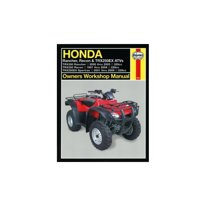 Honda Rancher Recon & TRX250EX ATVs 1997 - 2009