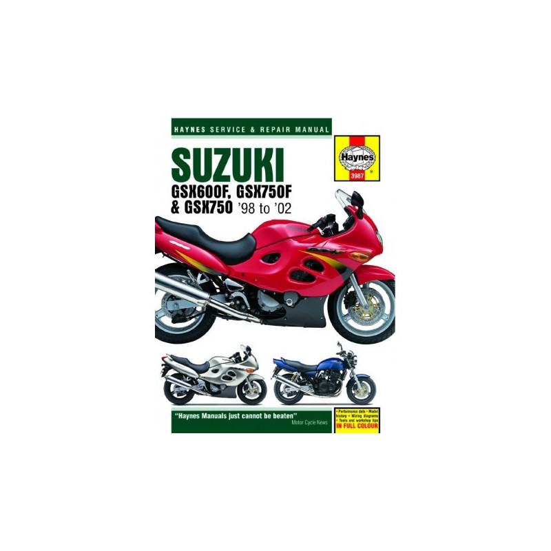 Suzuki GSX600/750F & GSX750 1998 - 2002