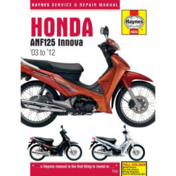 Honda ANF125 Innova Scooter 2003 - 2012