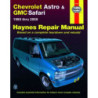 Chevrolet Astro and GMC Safari Haynes Repair Manual for 1985 thru 2005