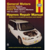 General Motors Haynes Repair Manual covering the Chevrolet Venture Oldsmobile Silhouette Pontiac Trans Sport & Mont