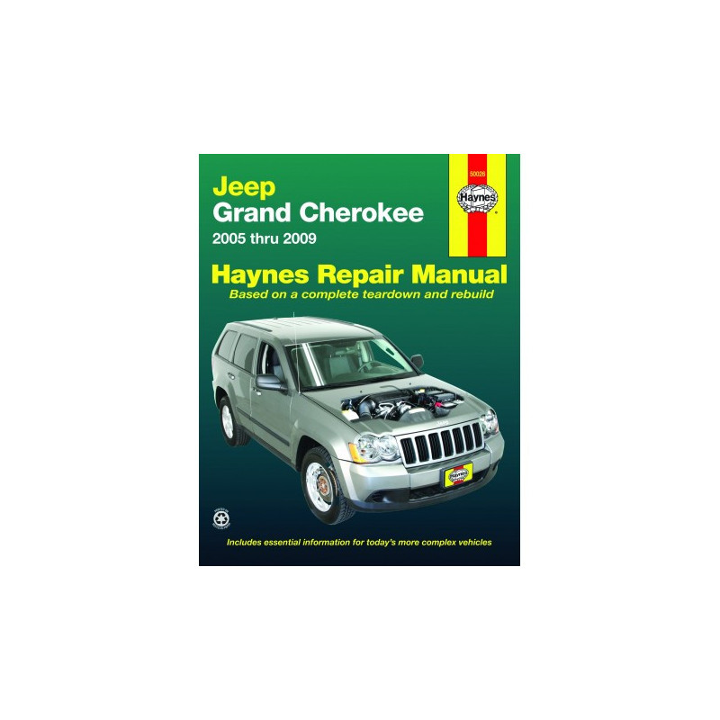 Jeep Grand Cherokee Haynes Repair Manual for 2005 thru 2014 (does not include information specific to diesel engine