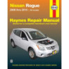 Nissan Rogue Haynes Repair Manual from 2008-2015