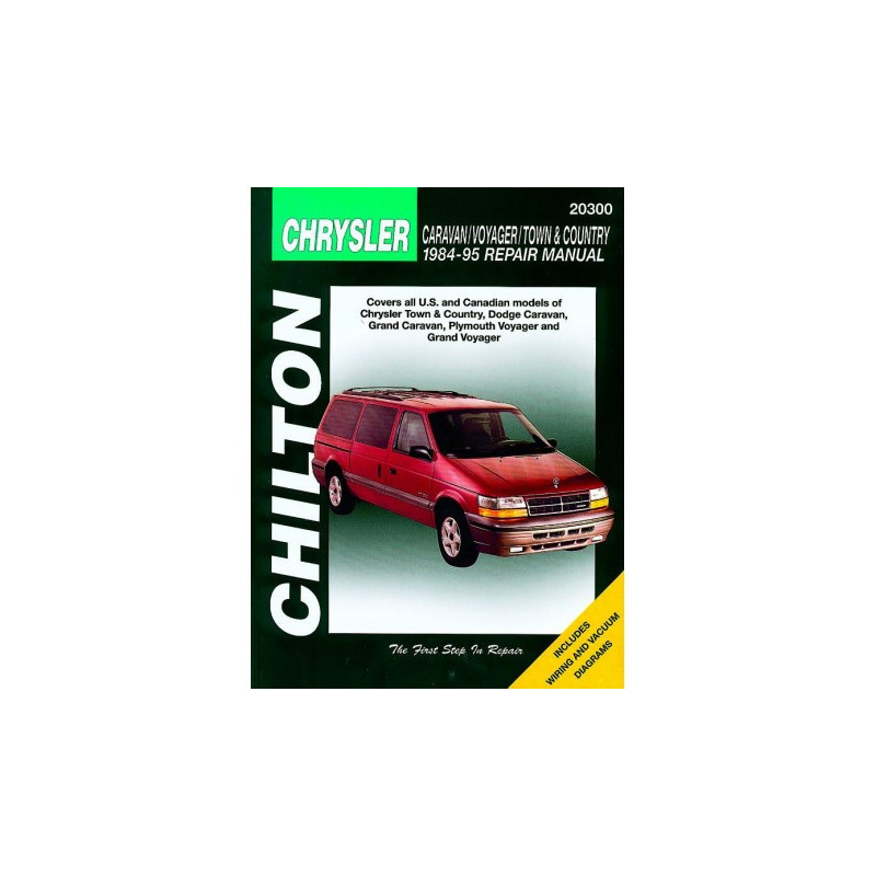 Chrysler Caravan/Voyager/Town & Country for 1984-95 (all models including all wheel drive)