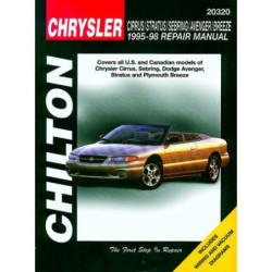 Chrysler Cirrus Stratus Sebring Avenger Breeze Chilton Repair Manual for 1995-98