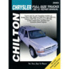 Chrysler Full-Size Trucks Chilton Repair Manual for 1997-01 covering all models of Dodge Ram 15002500 and 3500 Pick