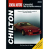 General Motors Camaro Chilton Repair Manual for 1982-92 covering all models of Chevrolet Camaro