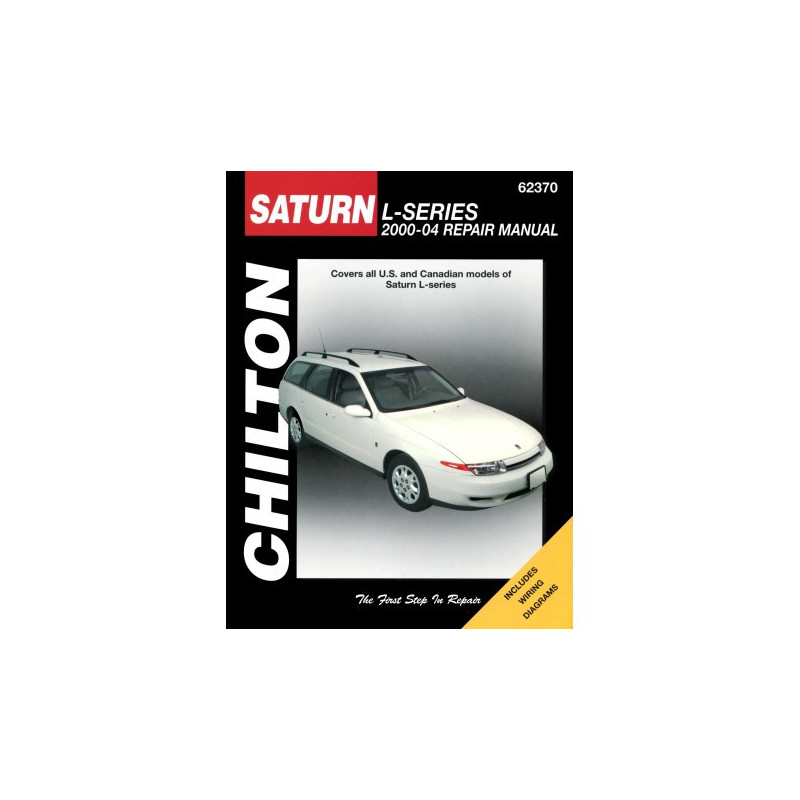 Saturn L-Series Chilton Repair Manual covering all models for 2000-04