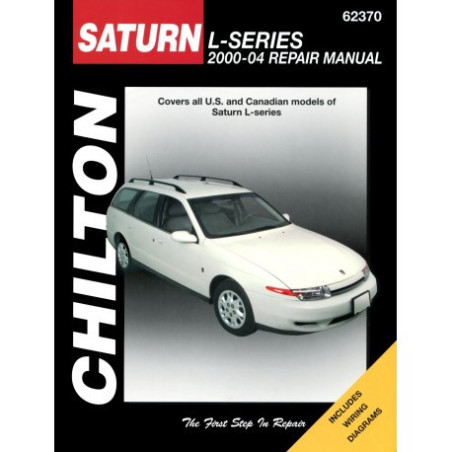 Saturn L-Series Chilton Repair Manual covering all models for 2000-04