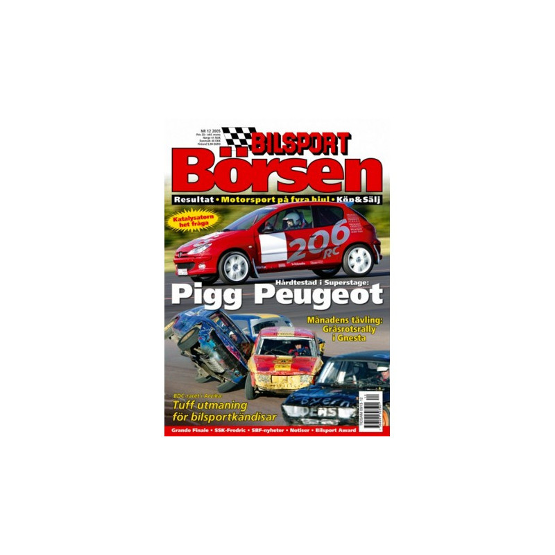 Bilsport Börsen nr 12  2005