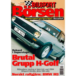 Bilsport Börsen nr 1  2004