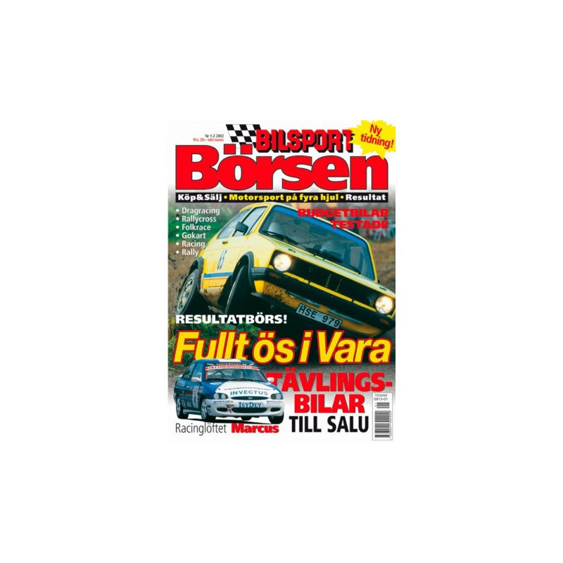 Bilsport Börsen nr 1  2002