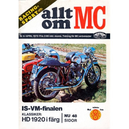 Allt om MC nr 4  1970