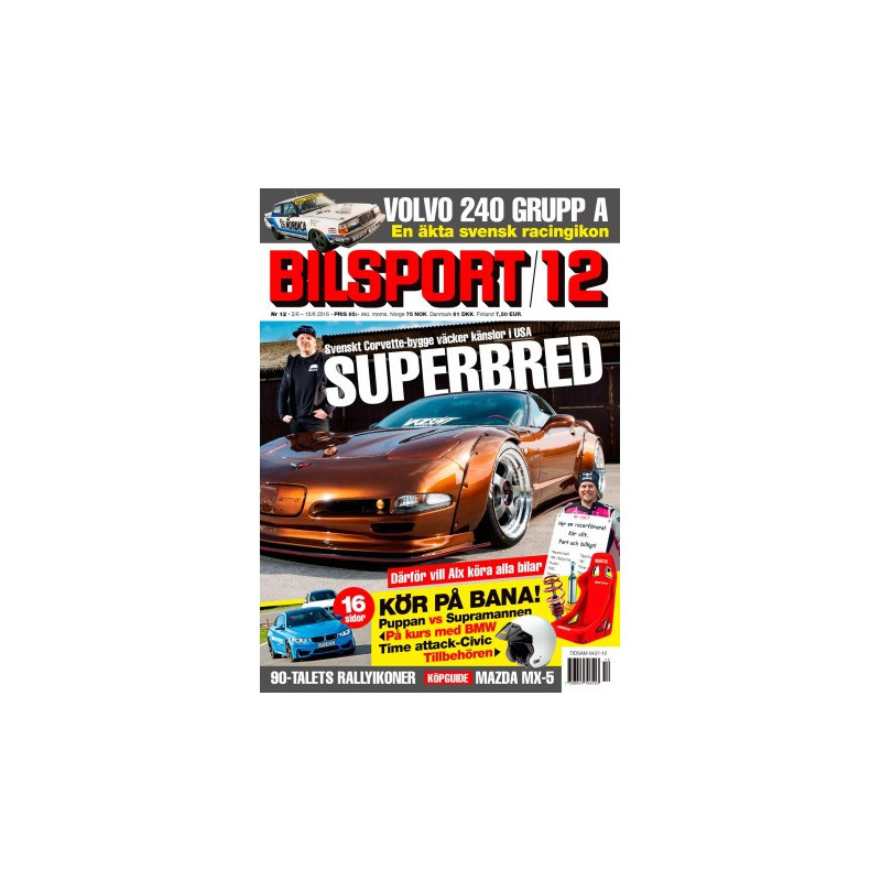 Bilsport nr 12 2016