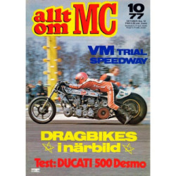 Allt om MC nr 10  1977