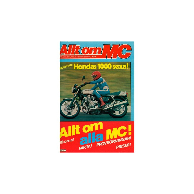 Allt om MC nr 4  1978