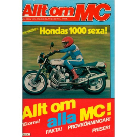 Allt om MC nr 4  1978