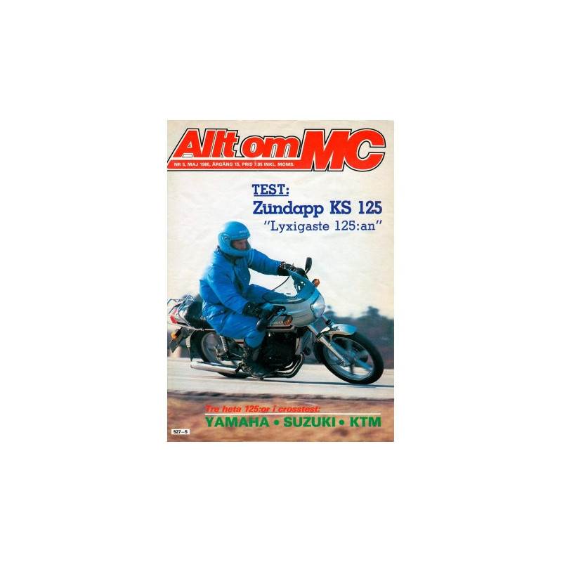 Allt om MC nr 5  1980