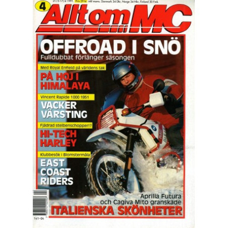 Allt om MC nr 4  1991