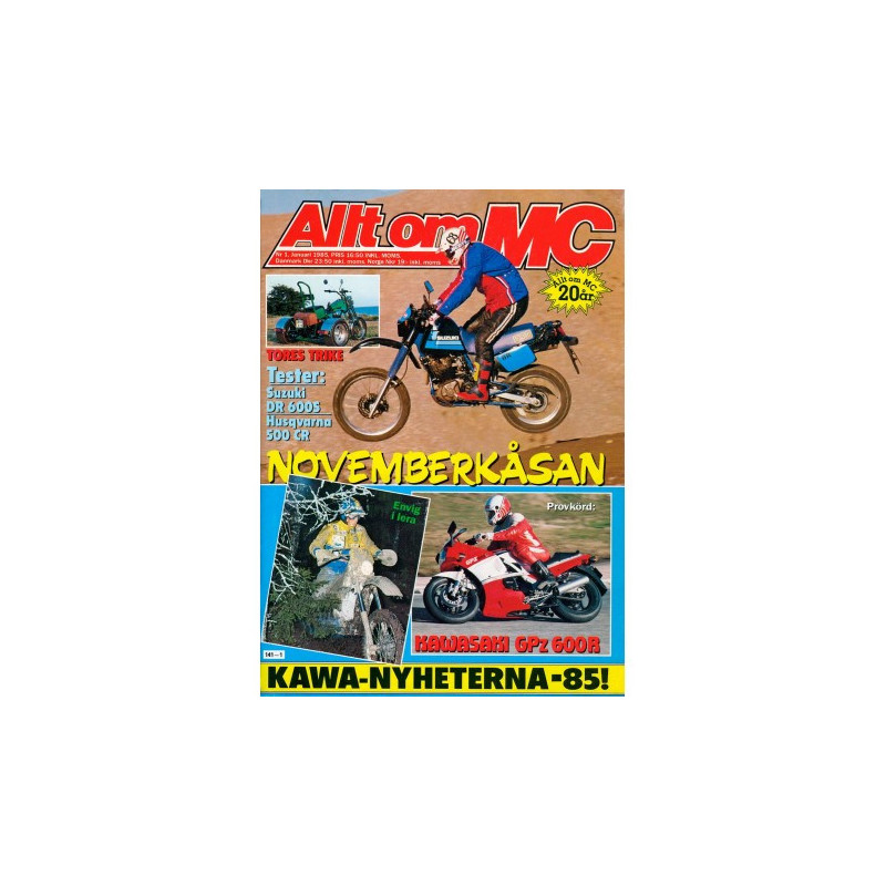 Allt om MC nr 1  1985