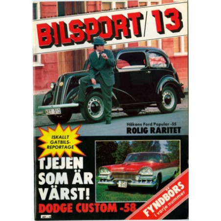 Bilsport nr 13  1981