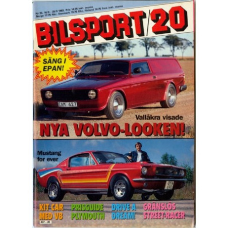 Bilsport nr 20  1983