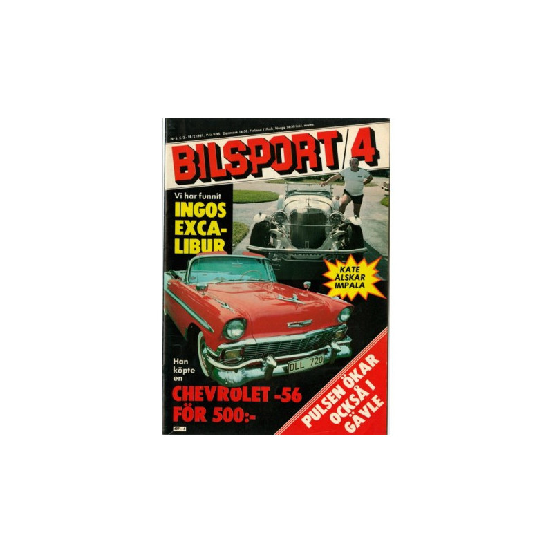 Bilsport nr 4  1981