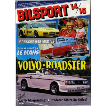 Bilsport nr 14  1988