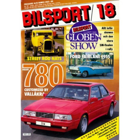 Bilsport nr 18  1989