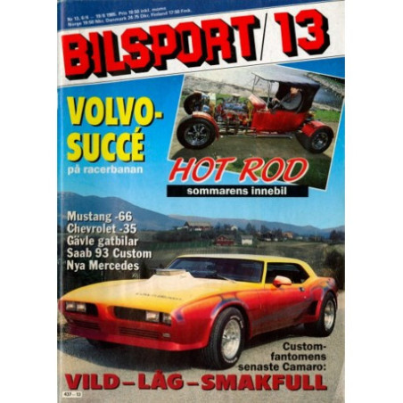 Bilsport nr 13  1985