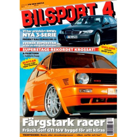 Bilsport nr 4  2005