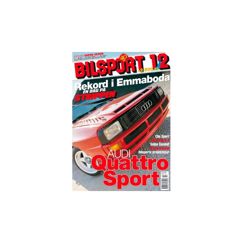 Bilsport nr 12  2002