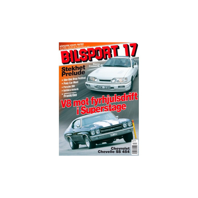 Bilsport nr 17  2001