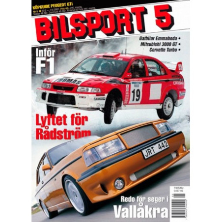 Bilsport nr 5  2001