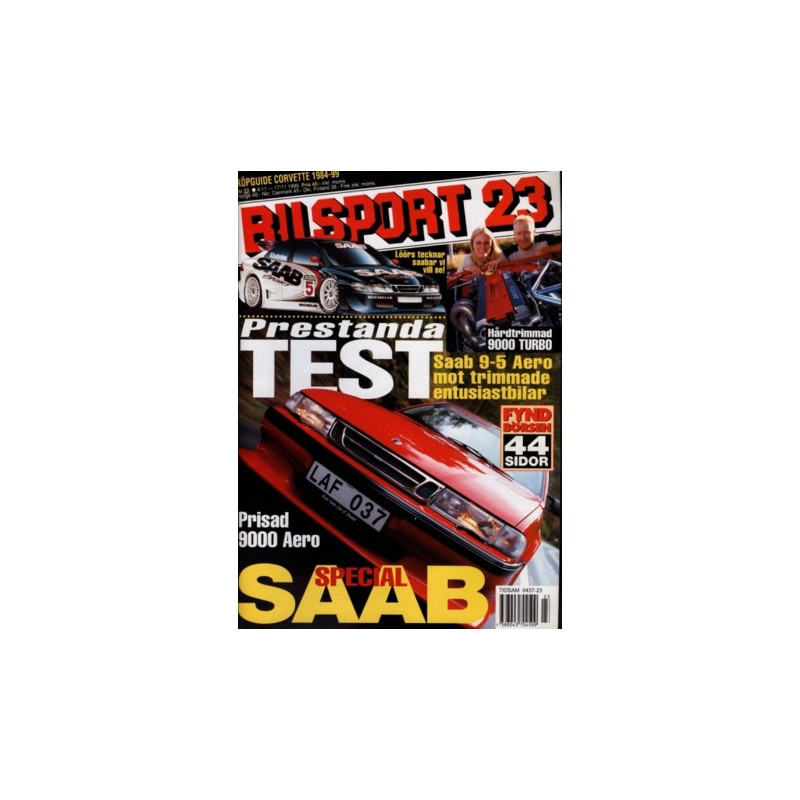 Bilsport nr 23  1999