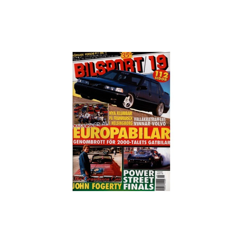 Bilsport nr 19  1997