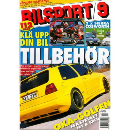 Bilsport nr 9  1996