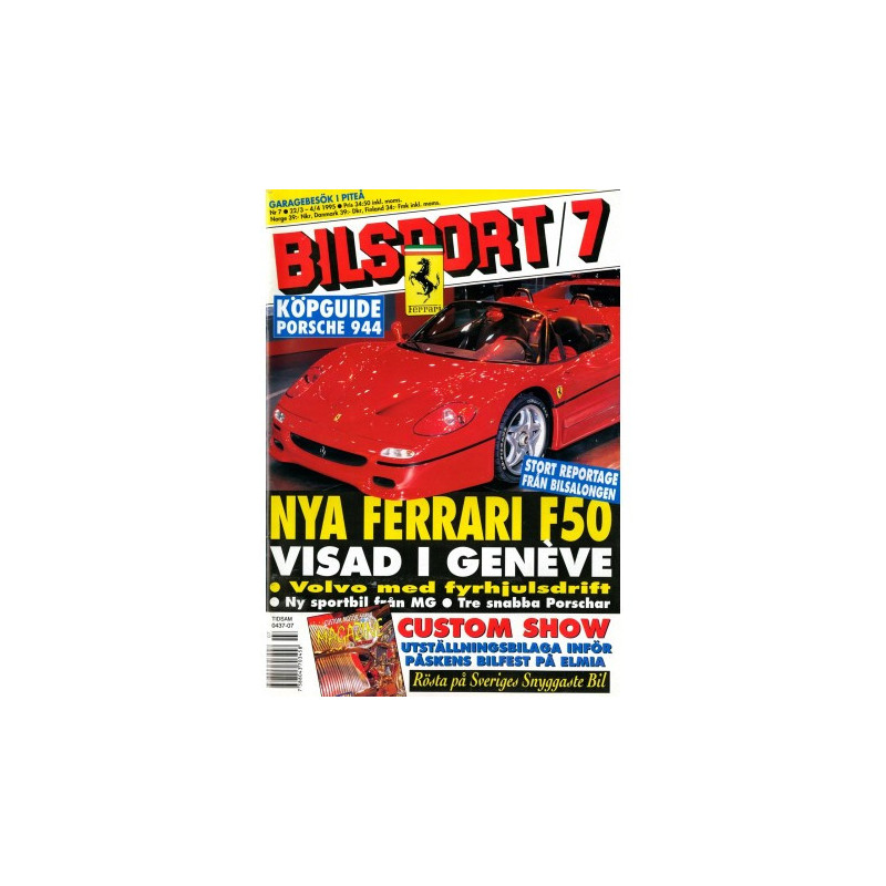 Bilsport nr 7  1995