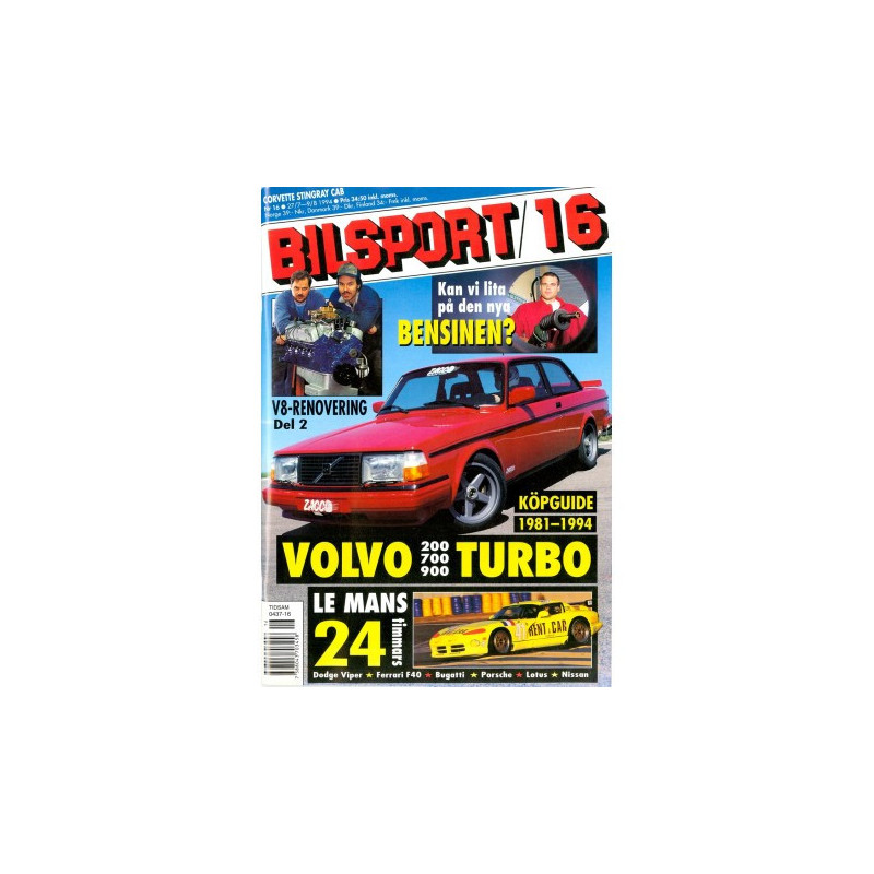 Bilsport nr 16  1994