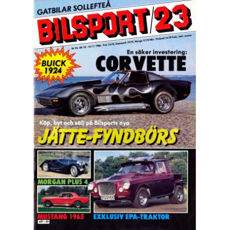 Bilsport nr 23  1982