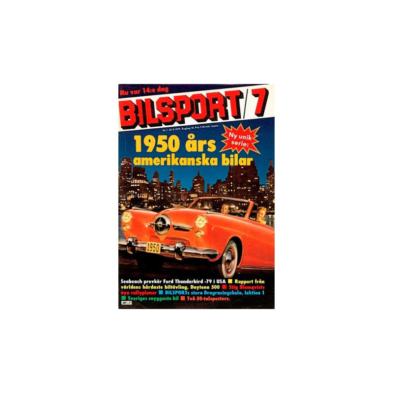 Bilsport nr 7  1979