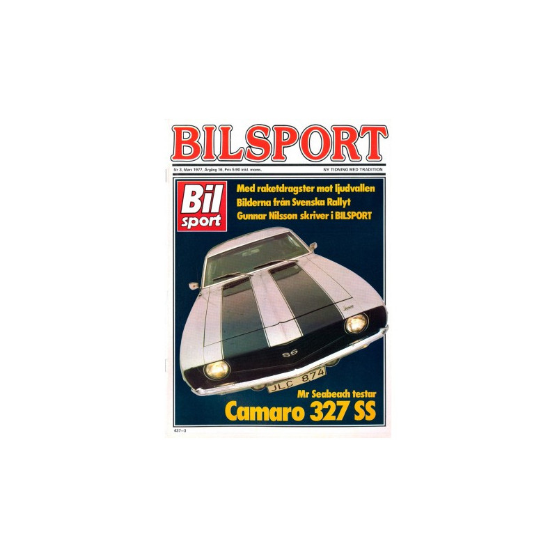 Bilsport nr 3  1977