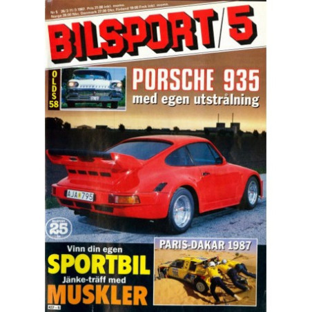 Bilsport nr 5  1987