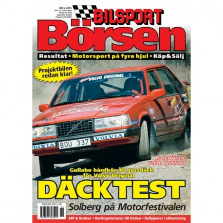 Bilsport Börsen nr 6  2005