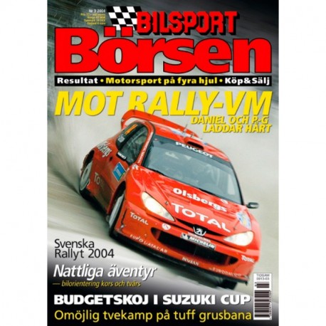 Bilsport Börsen nr 3  2004