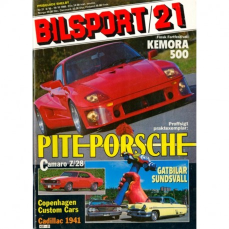 Bilsport nr 21  1988